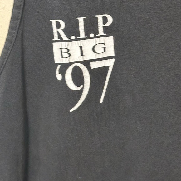 Biggie Tank Top Ready to Die RIP Graphic Tank Band Tank Size Medium - Picture 2 of 8